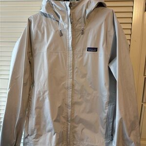 Patagonia Cream Women's Rain Jacket